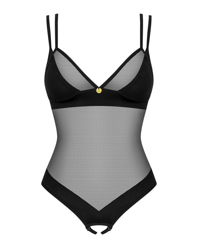 Czarne body z otwartym krokiem