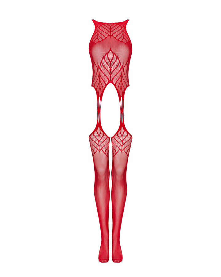 Bodystocking rosso