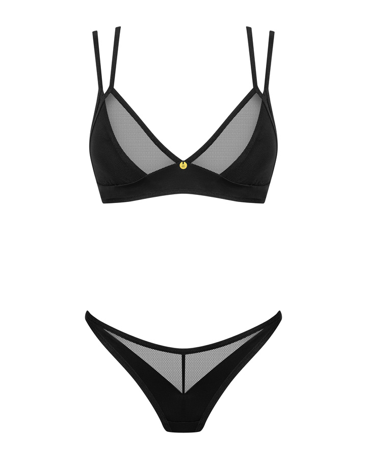 Set: reggiseno nero e perizoma