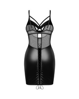 Koszulka z wiązaniem z tyłu i stringi