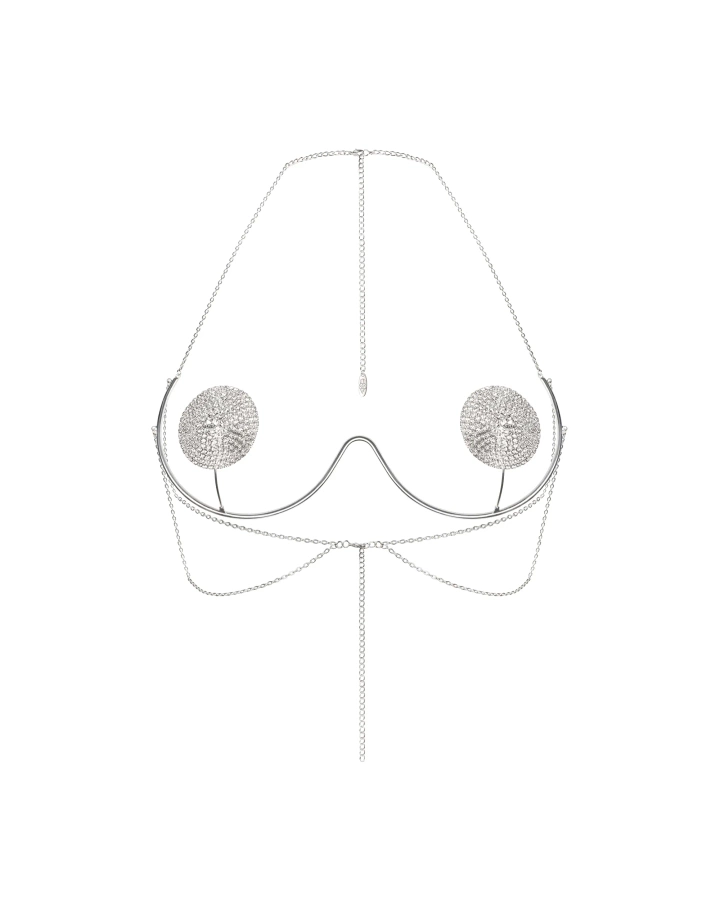 Biżuteryjny biustonosz z nasutnikami