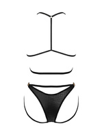 Czarny komplet bielizny