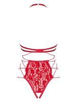 Czerwone body z otwartym krokiem