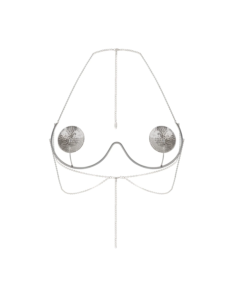 Biżuteryjny biustonosz z nasutnikami