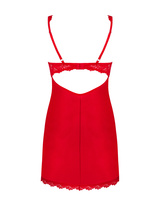 Czerwona koszulka i stringi