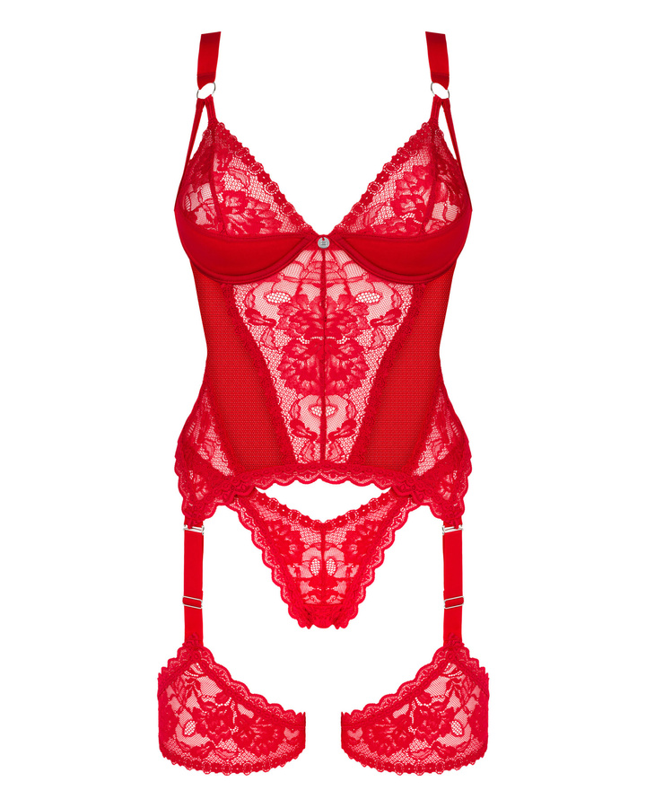 Corsetto rosso & perizoma