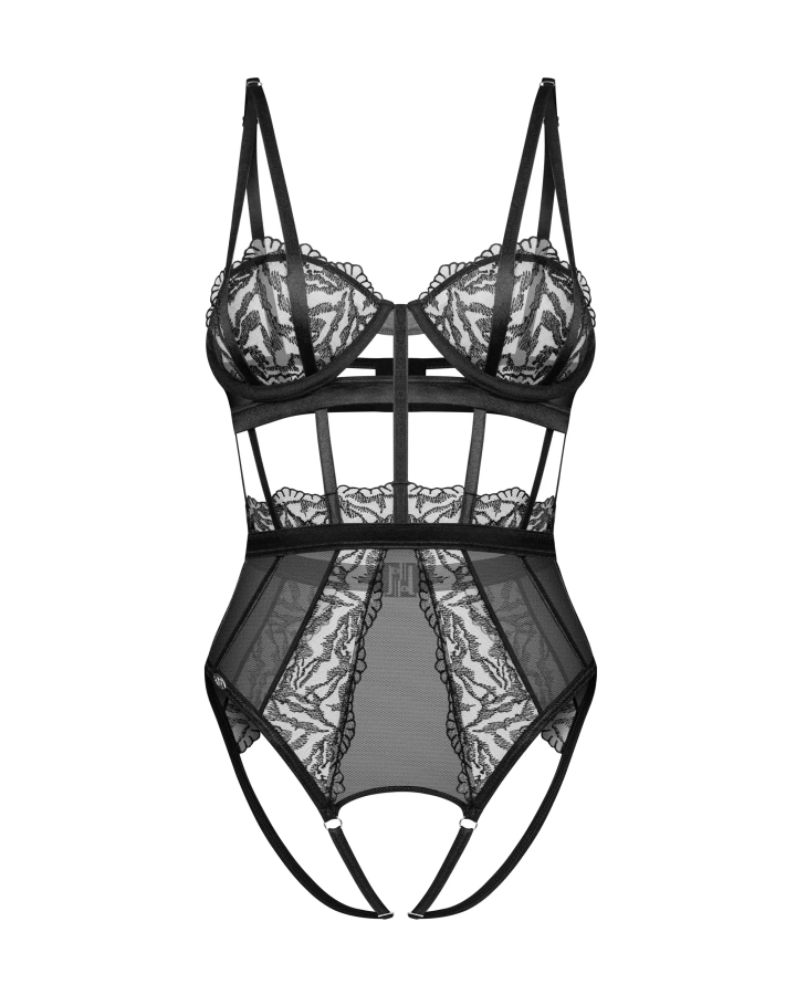 Body z odważnymi wycięciami i otwartym krokiem