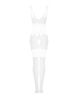 Białe bodystocking
