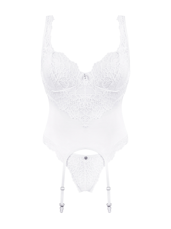 LaLingerie Shapewear Corset White - La Lingerie