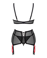 Komplet z pasem do pończoch