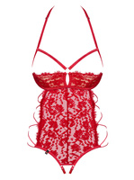 Czerwone body z otwartym krokiem