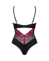 Body z różowym haftem