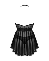 Prześwitująca babydoll i stringi