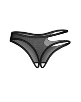 Otwarte stringi z wycięciem