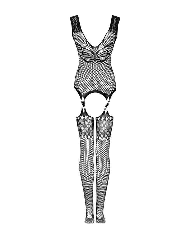 Czarne bodystocking