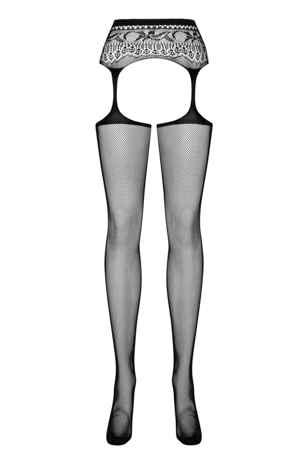 Czarne garter stockings