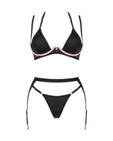 Komplet z pasem do pończoch