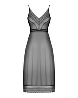 Długa, czarna koszulka