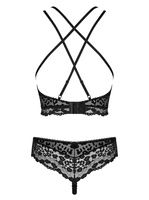 Komplet bielizny: top i stringi