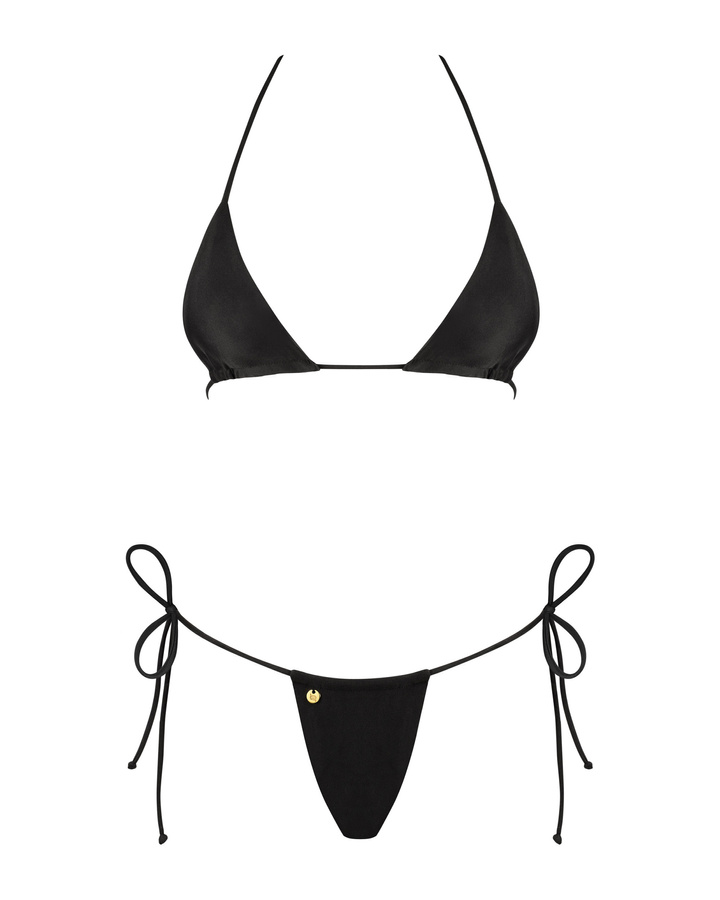 Czarne micro bikini