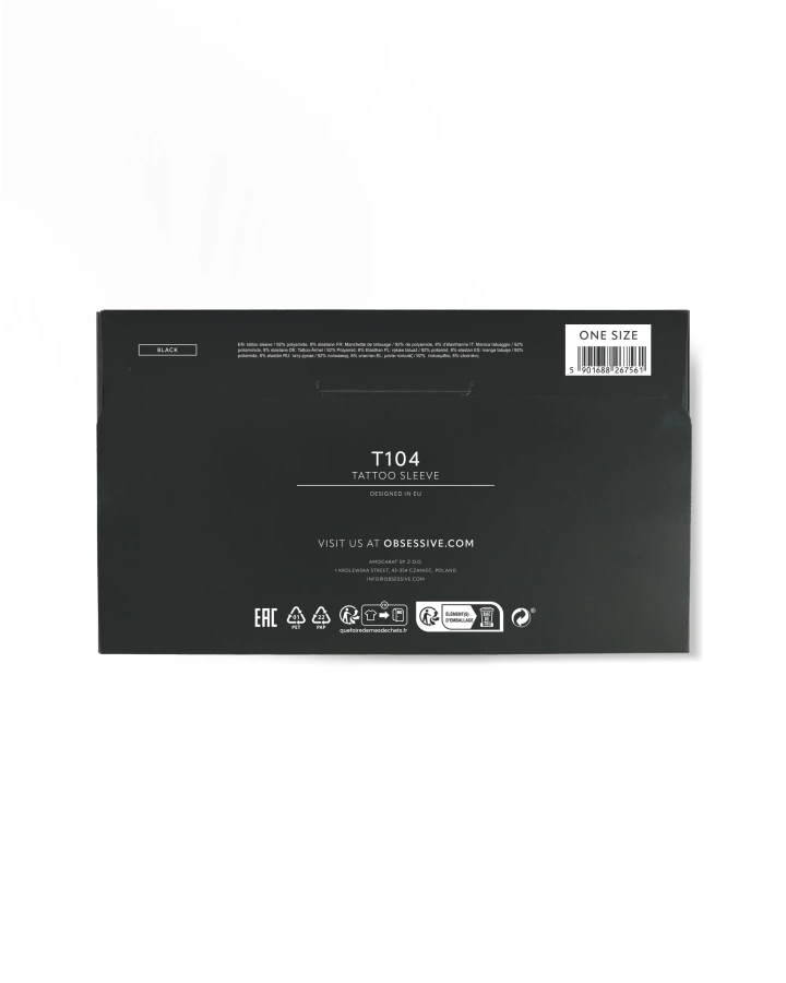 Rękaw z tatuażem typu tribal