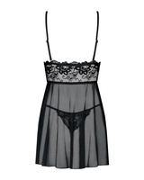 Niesamowicie kobieca babydoll i stringi