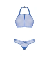 Niebieski top i stingi