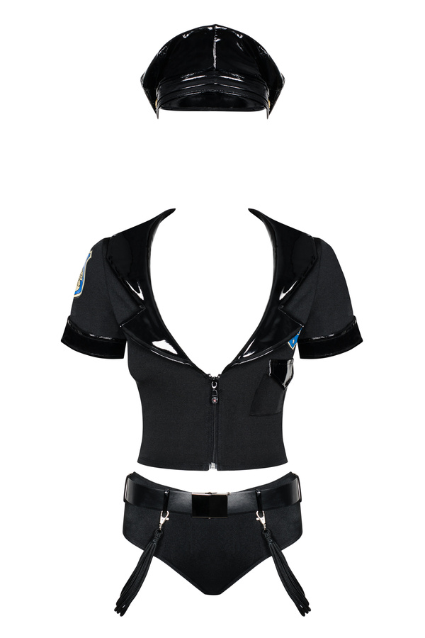Sexy policewoman uniform