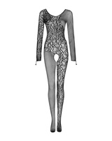 Bodystocking z długim rękawem