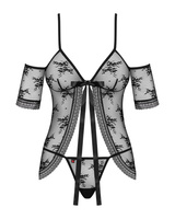 Kusząca babydoll i stringi