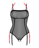 Prześwitujące body z otwartym krokiem