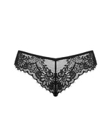 Koronkowe, czarne figi