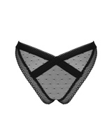 Koronkowe, czarne figi