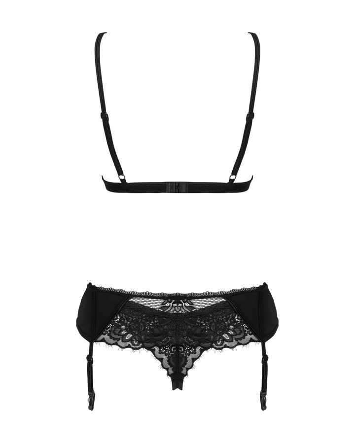 Set with garter belt