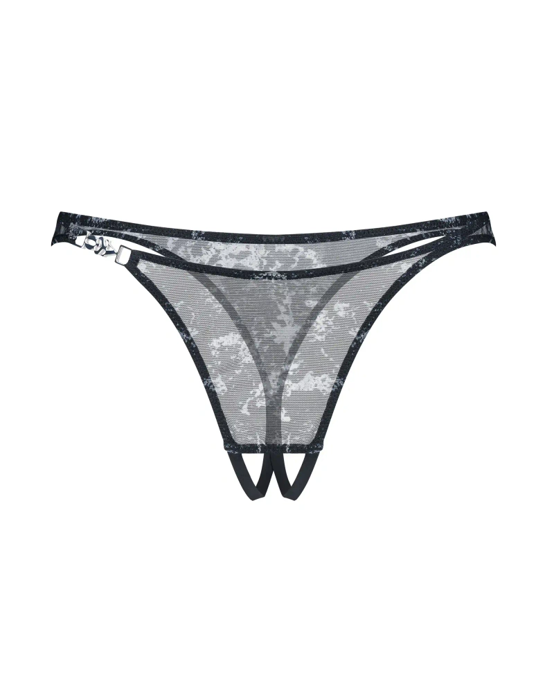 Otwarte stringi z ozdobnym sygnetem OSSV